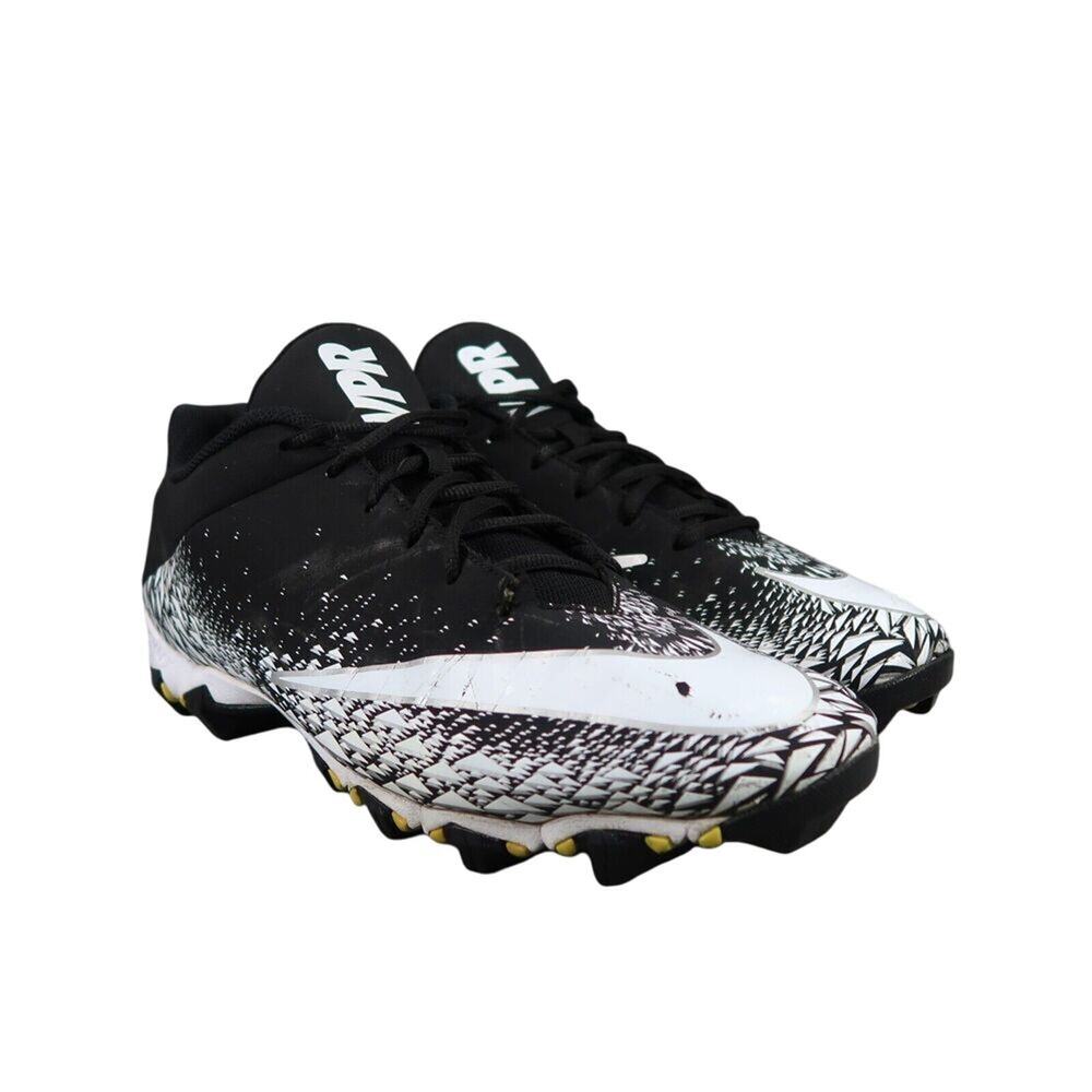 Nike Shoes Mens 13 Football Cleats Vapor Fastflex Athletic Sport Black White Vpr